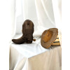 Cartonic 3D Sculpture Puzzle Western Hat & Boot