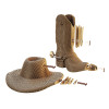 Cartonic 3D Sculpture Puzzle Western Hat & Boot