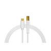 DJ Tech Tools Chroma Cable USB (C-B) 1.5m (White)