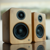 Kanto YU2 Powered Desktop Speakers (Bamboo)