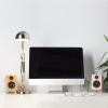 Kanto YU2 Powered Desktop Speakers (Bamboo)