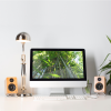 Kanto YU2 Powered Desktop Speakers (Bamboo)