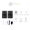 Kanto YU2 Powered Desktop Speakers (Matte Black)