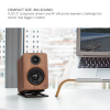 Kanto YU2 Powered Desktop Speakers (Walnut)