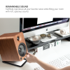 Kanto YU4 Powered Bookshelf Speakers (Walnut)