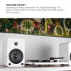 Kanto YU6 Powered Bookshelf Speakers (Matte White)