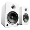 Kanto YU6 Powered Bookshelf Speakers (Matte White)