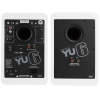 Kanto YU6 Powered Bookshelf Speakers (Matte White)