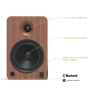 Kanto YU6 Powered Bookshelf Speakers (Walnut)