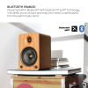 Kanto YU6 Powered Bookshelf Speakers (Walnut)