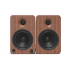 Kanto YU6 Powered Bookshelf Speakers (Walnut)