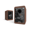 Kanto YU6 Powered Bookshelf Speakers (Walnut)