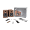 Kanto YU6 Powered Bookshelf Speakers (Walnut)