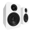 Kanto YU Passive 4" Bookshelf Speakers (Matte White)