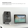 Kanto YU Powered Bookshelf Speakers (Matte Black)