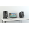 Kanto YU Powered Bookshelf Speakers (Matte Black)