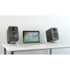 Kanto YU Powered Bookshelf Speakers (Matte Black)