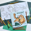 Amelie Legault Colouring Book - Hello Dear