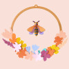 Studio Roof Wreath - Meadow w/Bee