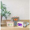 Kiko & gg Wooden Toy - Mini Tape Recorder (Pink)